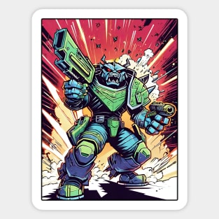 Space-Ork Sticker